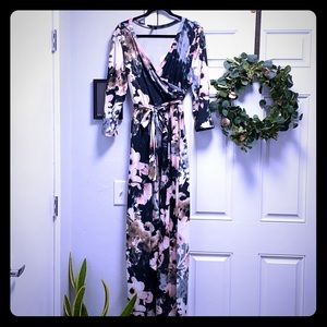 Floral maxi dress